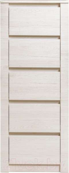 Изображение товара Комод Рэйгрупп Bromo КО-05 5Y 50x126.9x45 / КО-05 BR (дуб бордолайт)