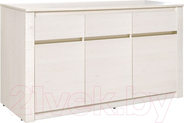 Изображение товара Тумба Рэйгрупп Bromo КО-06 3D3Y 129.9x80x45 / КО-06 BR (дуб бордолайт)
