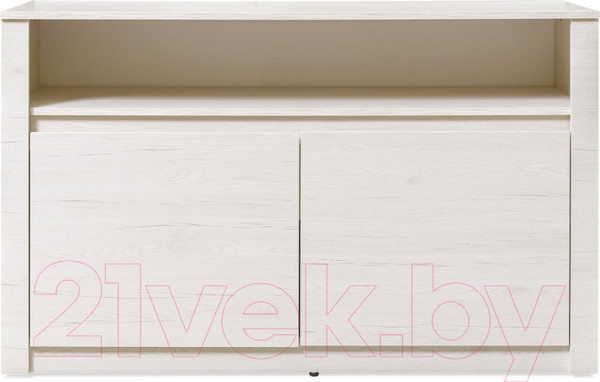 Изображение товара Тумба Рэйгрупп Bromo ТВ-07 2D 130x80x51 / ТВ-07 BR (дуб бордолайт)