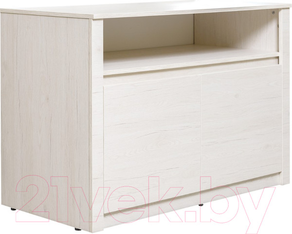 Изображение товара Тумба Рэйгрупп Bromo ТВ-07 2D 130x80x51 / ТВ-07 BR (дуб бордолайт)