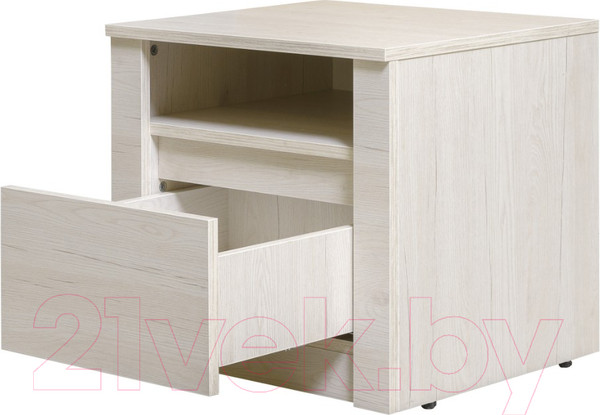 Изображение товара Прикроватная тумба Рэйгрупп Bromo ТК-09 1Y 50x46x45 / ТК-09 BR (дуб бордолайт)