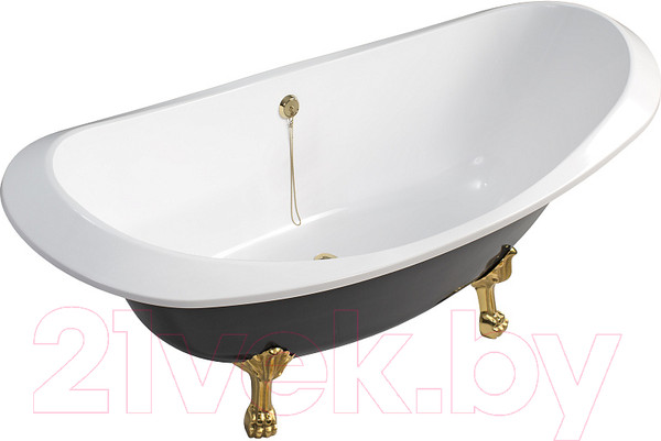 Изображение товара Ванна из искусственного мрамора Belux Ромео ВР-1750 (16, черный)