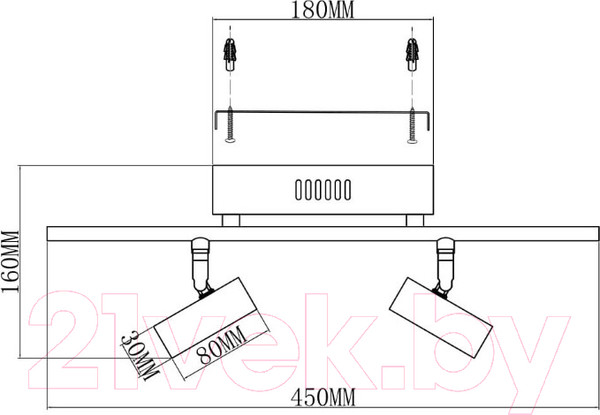 Изображение товара Спот Moderli Right / V5045-2WL