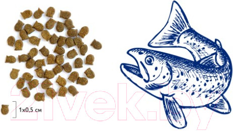 Изображение товара Сухой корм для кошек Brit Premium Cat Adult Salmon / 5049615 (2кг)