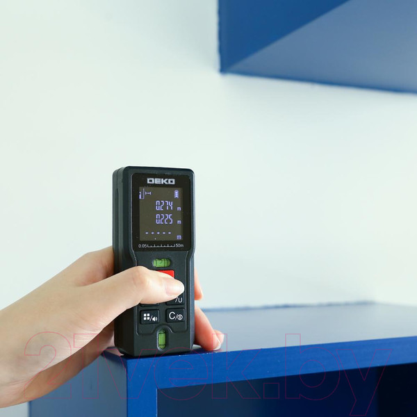 Изображение товара Лазерный дальномер Deko GLS-50 / 065-0242