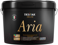 Изображение товара Штукатурка готовая декоративная Ticiana Deluxe Aria Венецианская (2.2л)