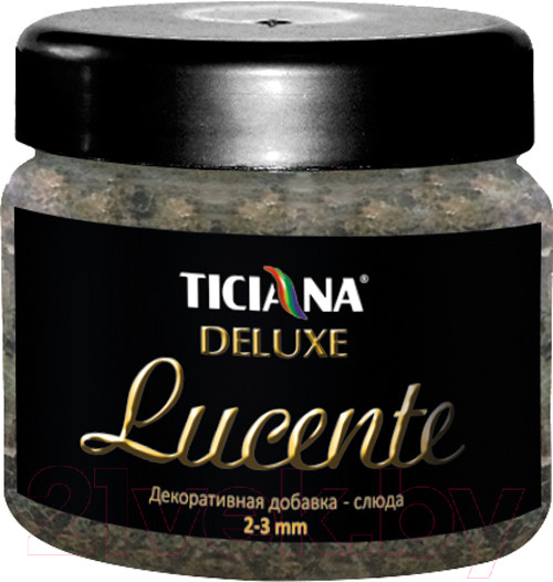 Изображение товара Добавка для краски Ticiana Deluxe Lucente (100г, небесно-золотой)