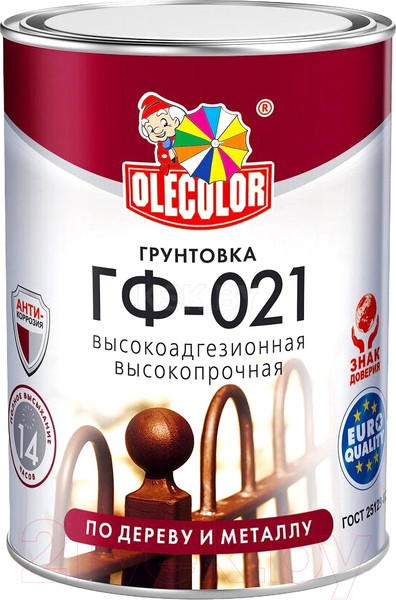 Изображение товара Грунтовка Olecolor ГФ-021 (1кг, белый)