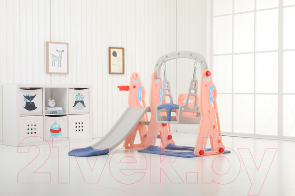 Изображение товара Горка-комплекс Perfetto Sport Космо / PS-035-О (оранжевый)