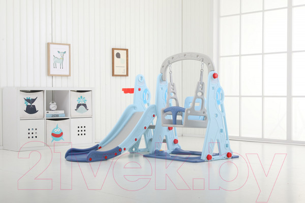 Изображение товара Горка-комплекс Perfetto Sport Космо / PS-035-М (ментол)