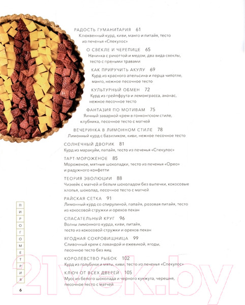 Изображение товара Книга МИФ Пирогометрия. Тарты и пироги, которые вкусно рассматривать (Ко Л.)