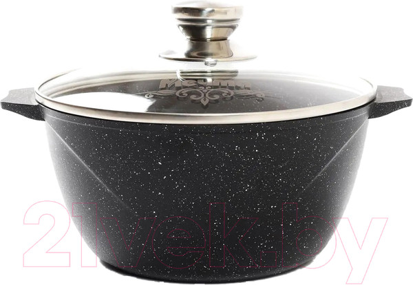 Изображение товара Кастрюля Мечта Гранит Induction Pro M43802И (черный)