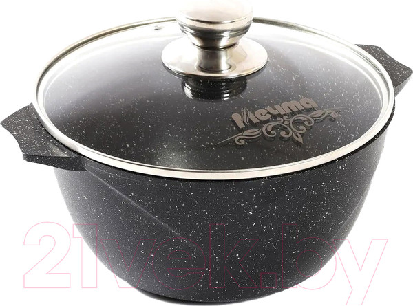 Изображение товара Кастрюля Мечта Гранит Induction Pro M43802И (черный)