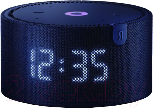 Изображение товара Умная колонка Яндекс Станция Новая Мини с часами YNDX-00020B (синий)