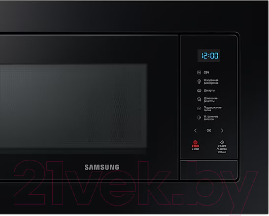 Изображение товара Микроволновая печь Samsung MS20A7118AK/BW