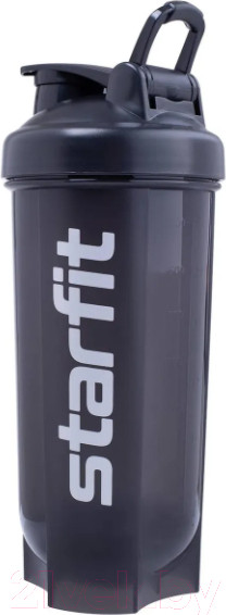 Изображение товара Шейкер спортивный Starfit Pro FB-200 (серый/черный)