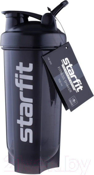 Изображение товара Шейкер спортивный Starfit Pro FB-200 (серый/черный)