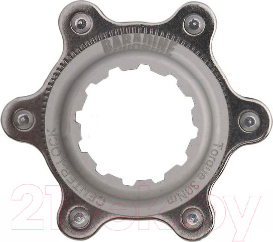 Изображение товара Адаптер дискового тормоза для велосипеда Baradine Center Lock BC-02-SI (серебристый)