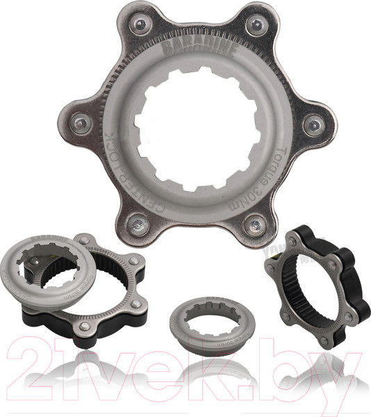 Изображение товара Адаптер дискового тормоза для велосипеда Baradine Center Lock BC-02-SI (серебристый)