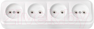 Изображение товара Розетка Bylectrica Пралеска РА16-264 / 2.120801 (белый)