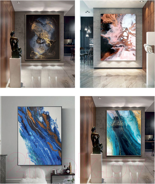 Изображение товара Книга Эксмо Флюид-арт. Жидкий акрил. Эпоксидная смола. Спиртовые чернила (Гаврилова Е.)