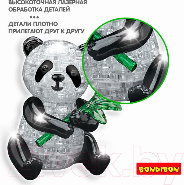 Изображение товара 3D-пазл Bondibon Панда / ВВ5232