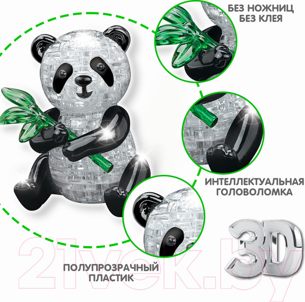 Изображение товара 3D-пазл Bondibon Панда / ВВ5232