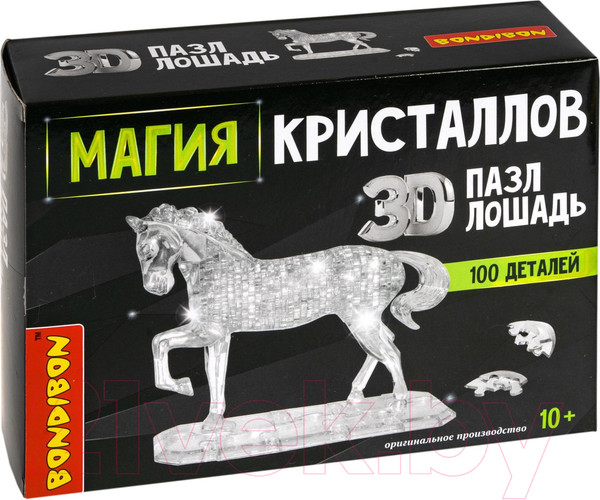 Изображение товара 3D-пазл Bondibon Лошадь / ВВ5225
