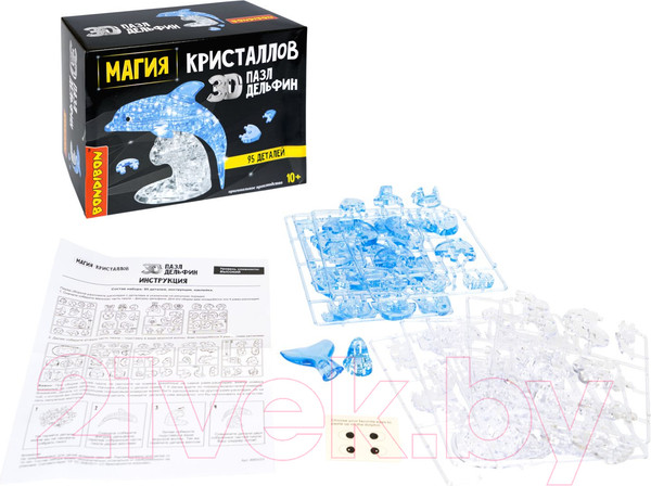 Изображение товара 3D-пазл Bondibon Дельфин / ВВ5223