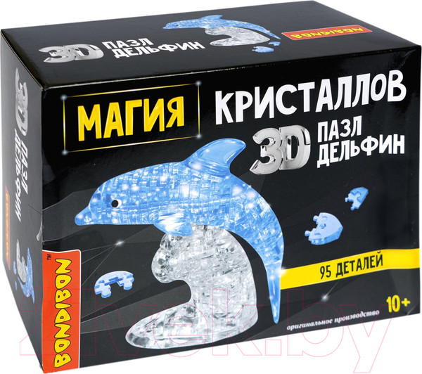 Изображение товара 3D-пазл Bondibon Дельфин / ВВ5223