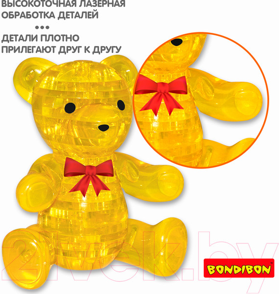 Изображение товара 3D-пазл Bondibon Мишка / ВВ5222