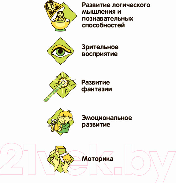 Изображение товара 3D-пазл Bondibon Мишка / ВВ5222