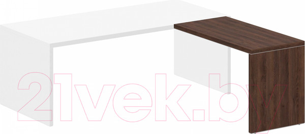 Изображение товара Стол-приставка Norden 120x60x75 / OL-20-06.DT (дуб табак)