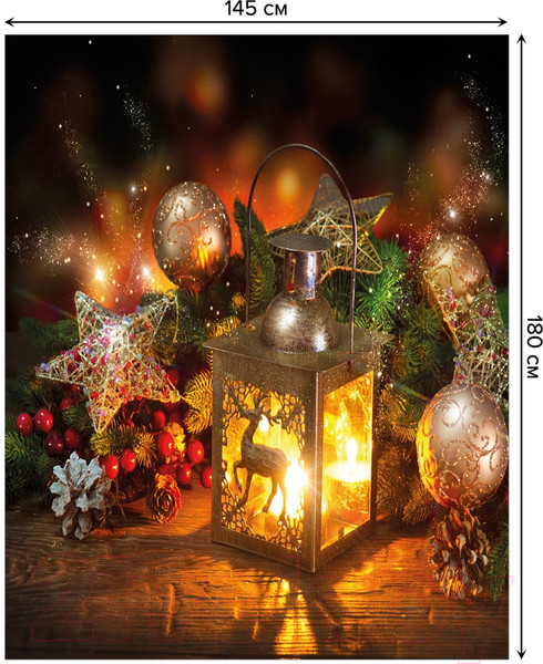 Изображение товара Скатерть JoyArty Огненный сувенир / tc_21430 (180x145)