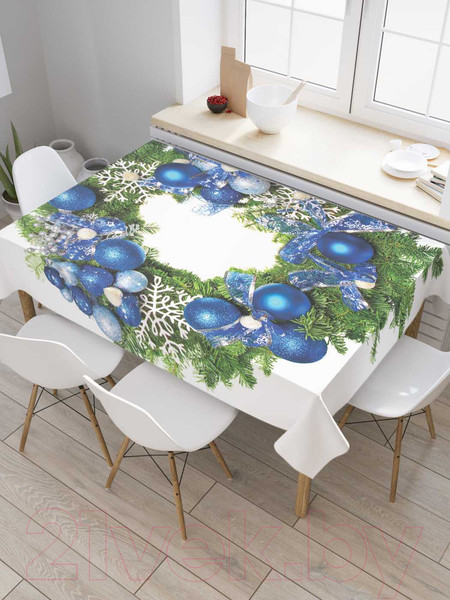 Изображение товара Скатерть JoyArty Праздничный настрой / tc_21426 (180x145)