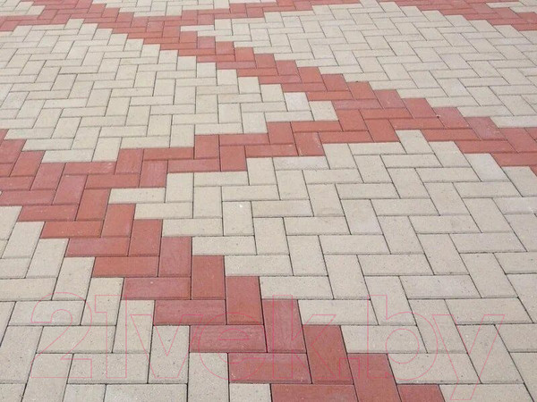 Изображение товара Форма для садовой плитки Стандартпарк Кирпич шагрень ф11018