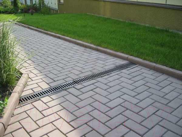 Изображение товара Форма для садовой плитки Стандартпарк Кирпич шагрень ф11018