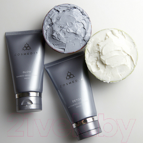 Изображение товара Маска для лица кремовая Cosmedix Glow Brightening Mask бамбуковая (74г)