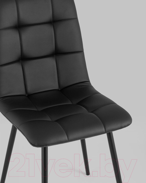 Изображение товара Стул Stool Group Oliver (экокожа черный)