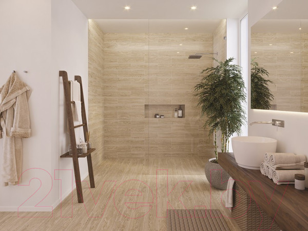 Изображение товара Плитка Euro-Ceramics Крема R15КЕ0045 (600x150)