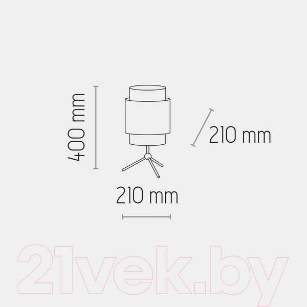 Изображение товара Прикроватная лампа TK Lighting Boho 6565 (белый)