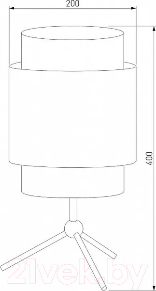 Изображение товара Прикроватная лампа TK Lighting Boho 6565 (белый)