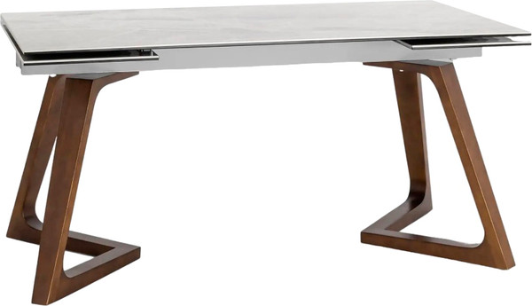 Изображение товара Обеденный стол Stool Group Артизан 160-240x90 / DT8765ZW-3C 160 (керамика)