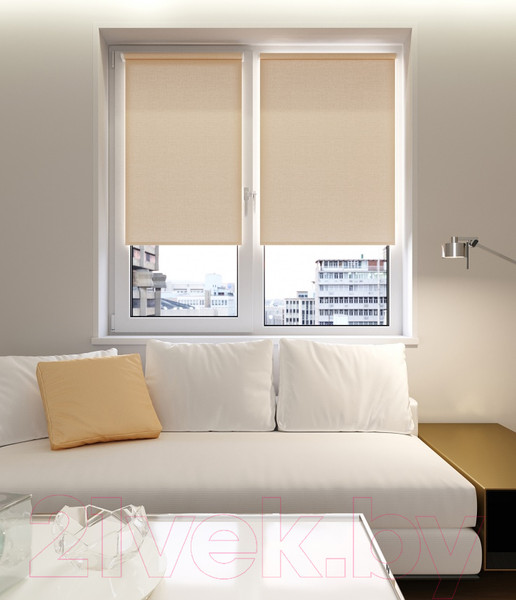 Изображение товара Рулонная штора LEGRAND Декор 98x175 / 58 080 003 (пудра)