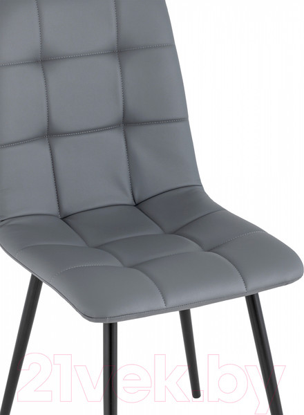 Изображение товара Стул Stool Group Oliver (экокожа серый)