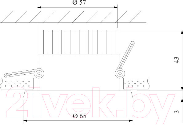 Изображение товара Точечный светильник Elektrostandard 7W 4200K BK 25024/LED (черный)