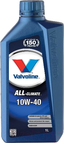 Изображение товара Моторное масло Valvoline All Climate 10W40 / 872774 (1л)