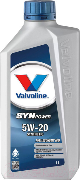 Изображение товара Моторное масло Valvoline SynPower FE 5W20 / 872555 (1л)