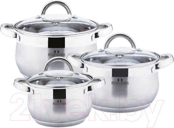 Изображение товара Набор кастрюль Bella Cucina BC-2055