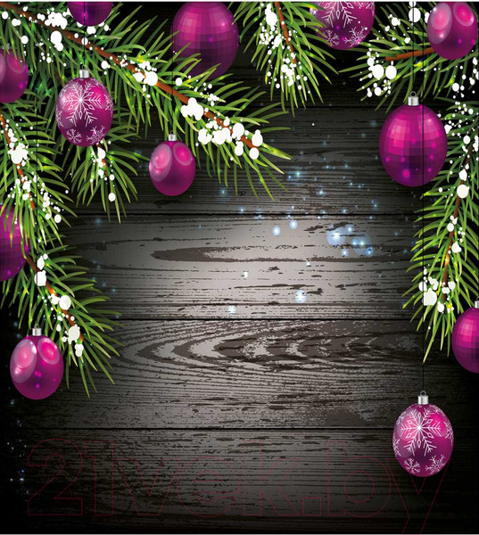 Изображение товара Скатерть JoyArty Шары для елки / tc_21477 (120x145)